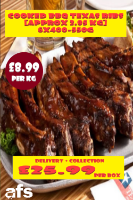 COOKED BBQ TEXAS RIBS [APPROX 2.9Kg]