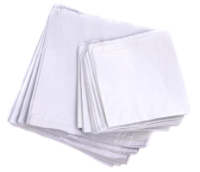 WHITE BAGS 12" X 12" [500 PCS]