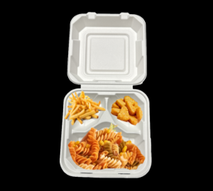 CALMSHELLS-3 COMPARTMENT BOX [200 pcs]