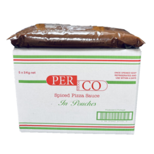 PIZZA SAUCE PERCO POUCH [5 X 3Kg]