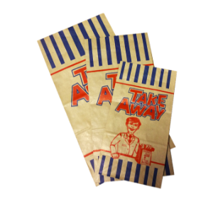 TAKE AWAY BAGS - LARGE  [250 PCS]