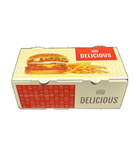 BURGER & FRIES BOX [100 PCS]