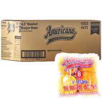 AMERICANA 5" SEEDED BUN [48 PCS]