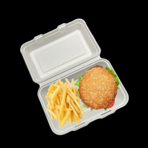 CLAMSHELLS-BURGER & FRIES BOX [500 pcs]