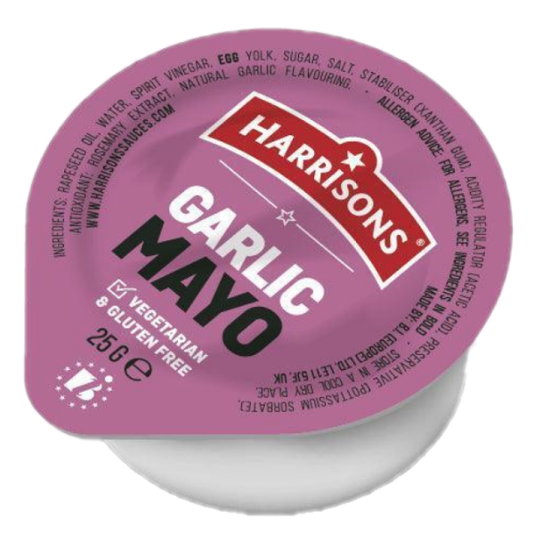 GARLIC MAYONNAISE DIP [100 X 25g]