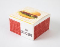 SINGLE BURGER  BOX [200  PCS]