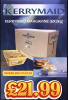 KERRYMAID MARGARINE [6 X 2Kg]