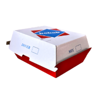 TAKEAWAY SMALL KEBAB BOX  WHITE No 9 [200 pcs]