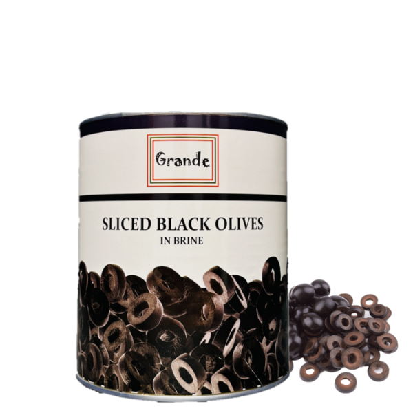 OLIVES BLACK SLICED [3Kg]