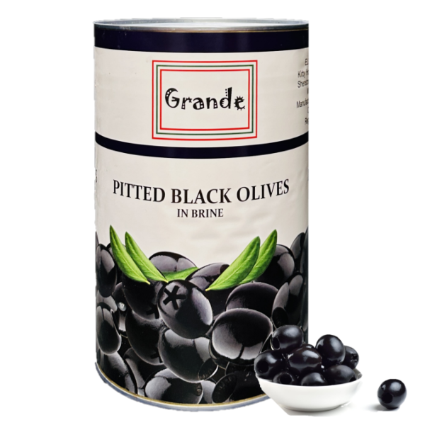 OLIVES WHOLE / PITTED BLACK [4.1 Kg]