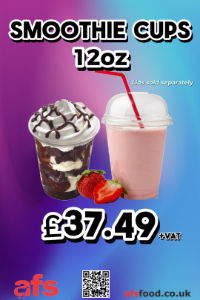 SMOOTIE CUP 12oz [1000 pcs]