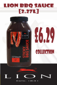 BBQ SAUCE LION [2.27Kg]