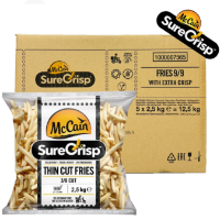 ** FRIES - McCAIN SURE CRISP 9X9 [5 X 2.5Kg]