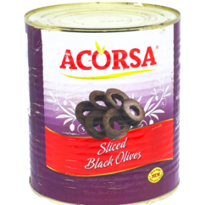 OLIVES BLACK SLICED [3Kg]