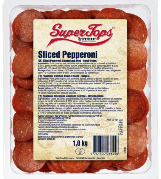 PEPPERONI SUPERTOPS [1Kg]