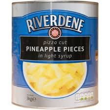 PINEAPPLE LARGE - PIZZA CUT - TIN [3Kg]