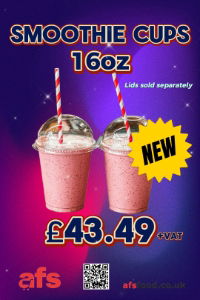 SMOOTHIE CUP 16oz [1000 pcs]