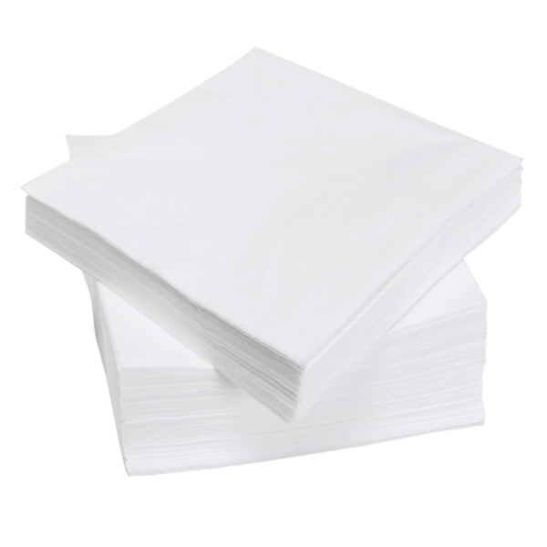 SERVIETTE - WHITE - 1 PLY [500 PCS]