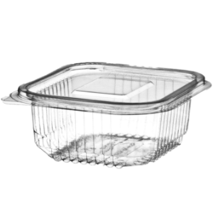 HINGED SALAD CONTAINER 250cc [50 PCS]