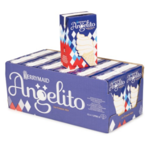 12 X 1ltr ANGELITO ICE CREAM MIX