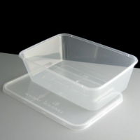 PLASTIC CONTAINER & LIDS 650cc [250 PCS]