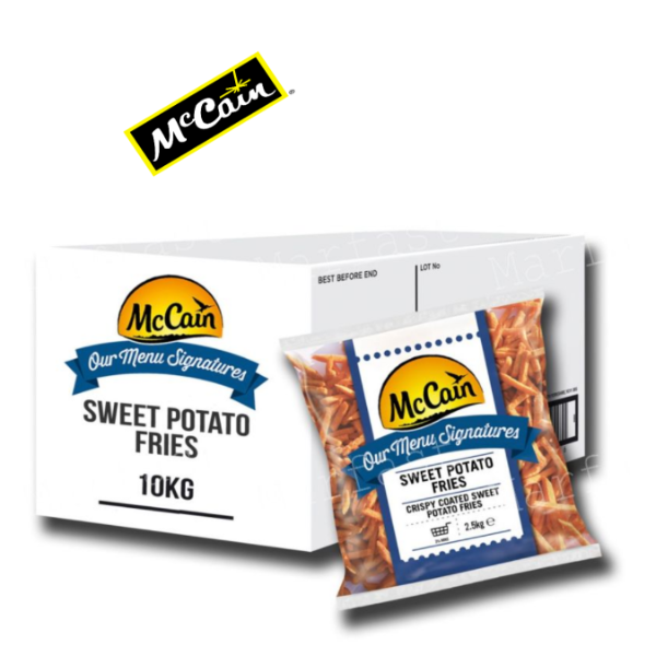 ** FRIES - McCAIN SWEET POTATO [4 X 2.5Kg]