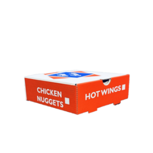 WEDGES & FRIES BOX WHITE [90 PCS]