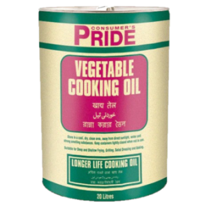 VEGETABLE OIL PRIDE TIN [20L]