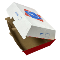 TAKEAWAY SMALL KEBAB BOX  WHITE No 9 [200 pcs]